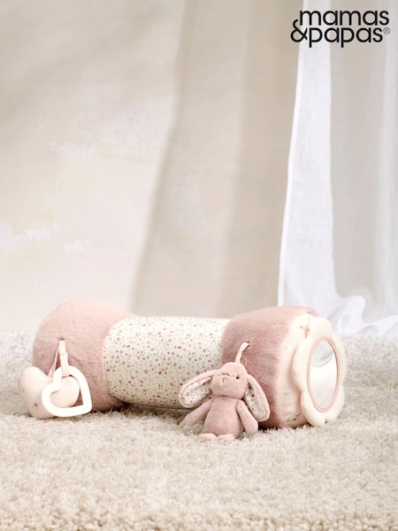 Mamas & Papas Pink Welcome To The World Tummy Time Roll (473439) | £30