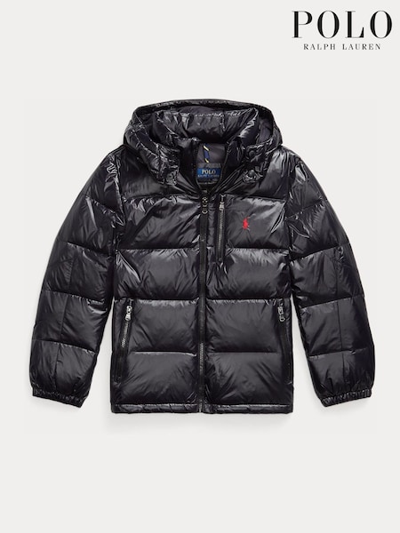 Shin Black - Polo Ralph Lauren Down Puffer Jacket