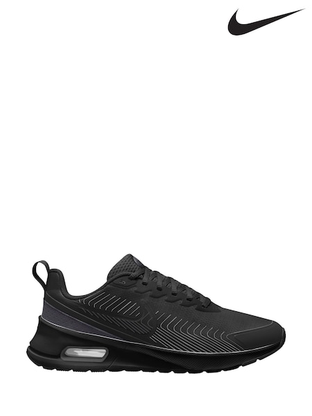 Nike Black Air Max Nuaxis Trainers (474570) | £90