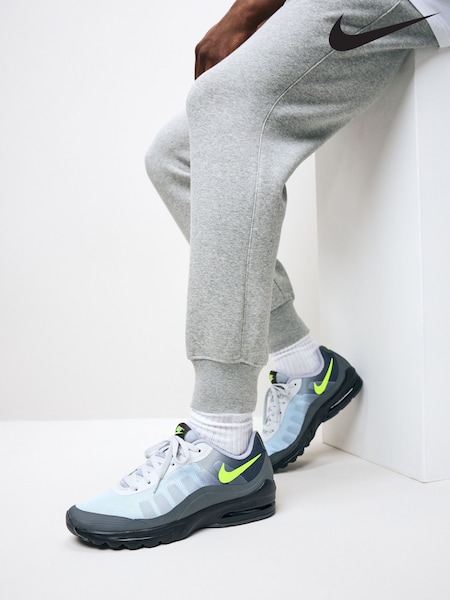 Nike Grey/Yellow Air Max Invigor Trainers (477528) | £100