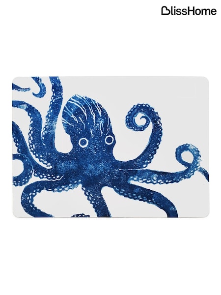 BlissHome Blue Creatures Octopus Bath Mat (478109) | £25