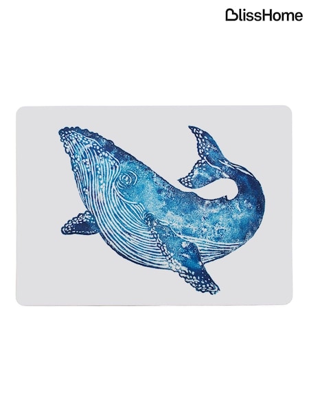 BlissHome Blue Creatures Whale Bath Mat (478131) | £25