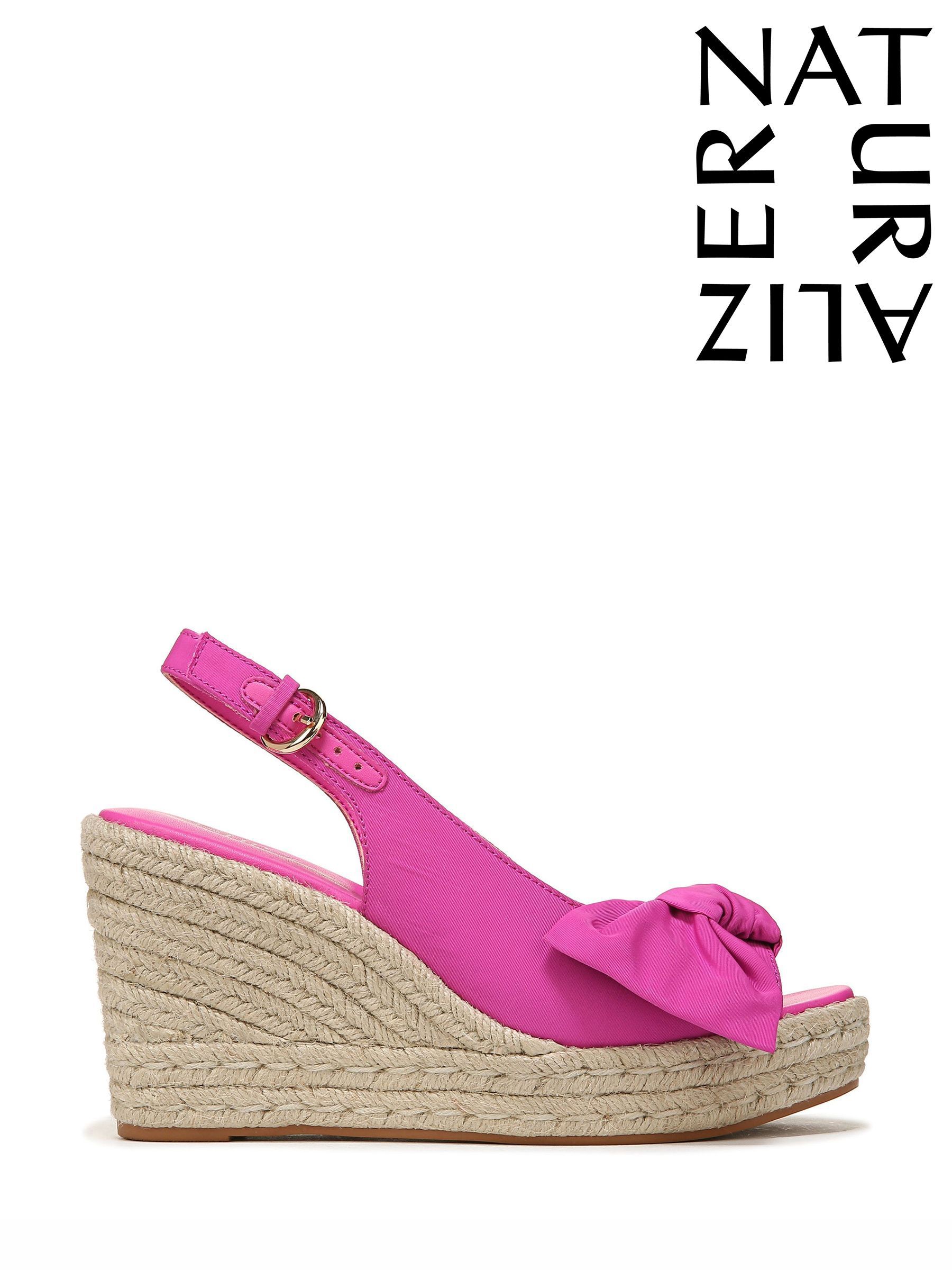 Buy Women's Pink Wedge Occasionwear Sandals Online | Next UK