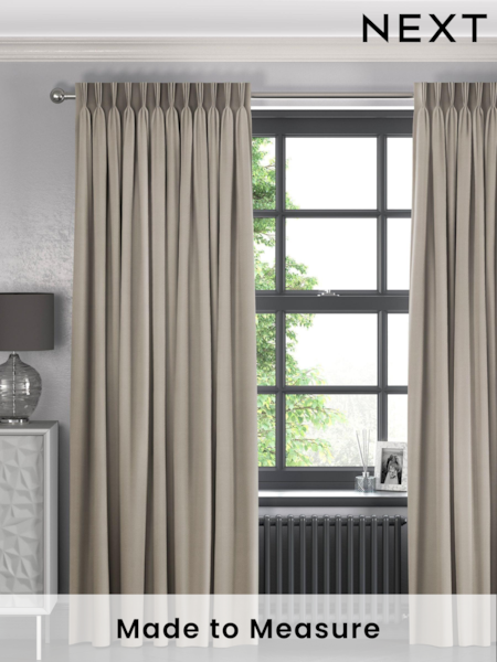 Truffle Natural Imogen Made To Measure Curtains (479254) | £100