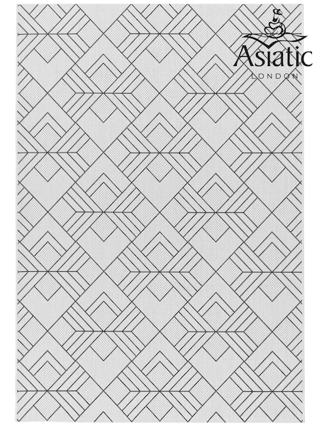 Asiatic Rugs Ivory Patio Deco Rug (480443) | £49 - £235