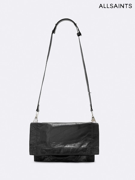 Black - Allsaints Lutece Small Cross-body Bag
