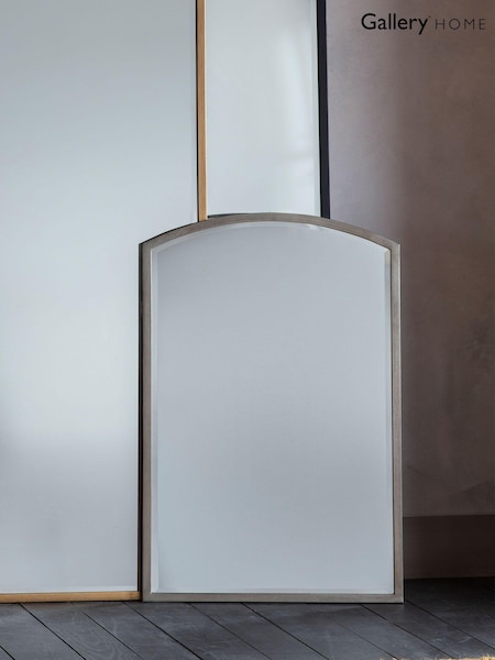 Gallery Home Silver Ashford Antique Arch Mirror (485080) | £130