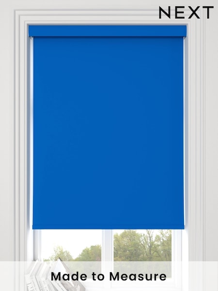Powder Blue Haig Made To Measure Blackout Roller Blind (486634) | £20