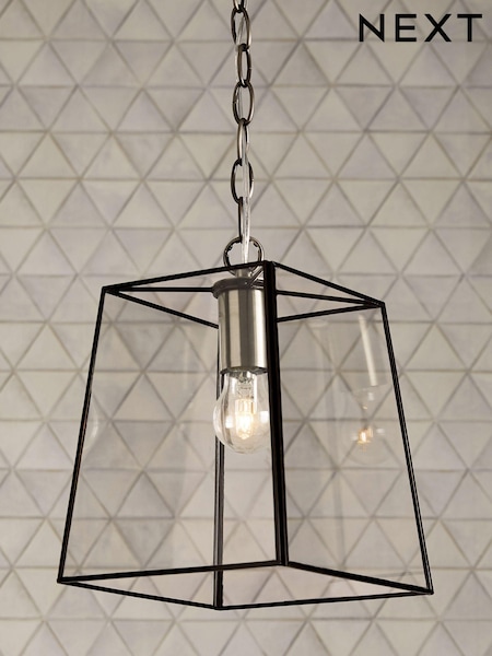 Black Warwick Pendant Ceiling Light (487098) | £80
