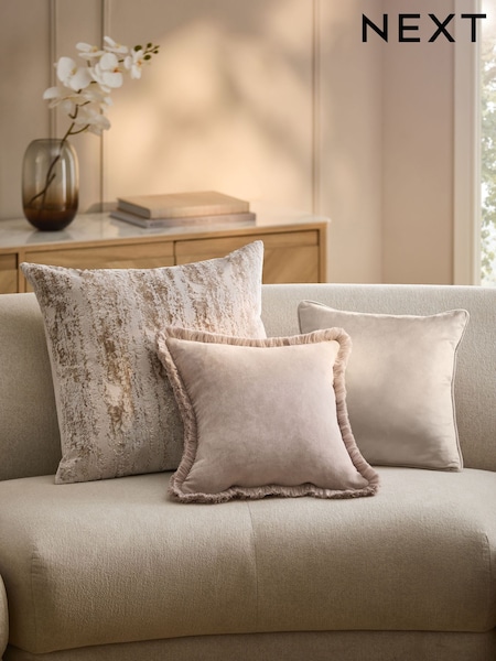 Set Of 3 Cushions With Inserts