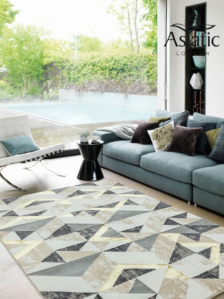 Asiatic Rugs Grey Orion Rug (493417) | £64 - £307