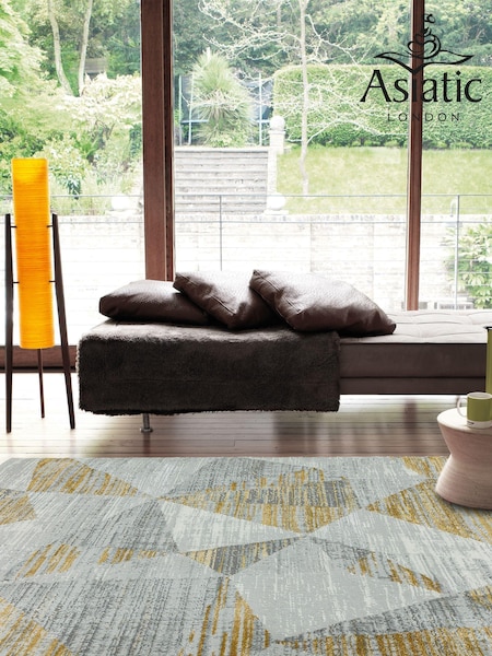 Asiatic Rugs Yellow Orion Rug (496398) | £64 - £307