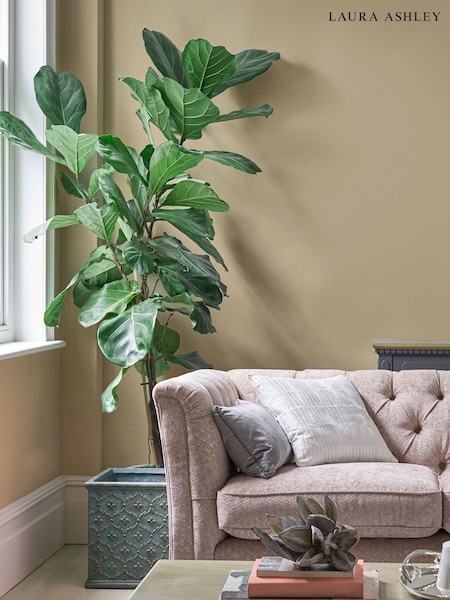 Laura Ashley Pale Gold Yellow Matt Emulsion 5LT Paint (496623) | £78