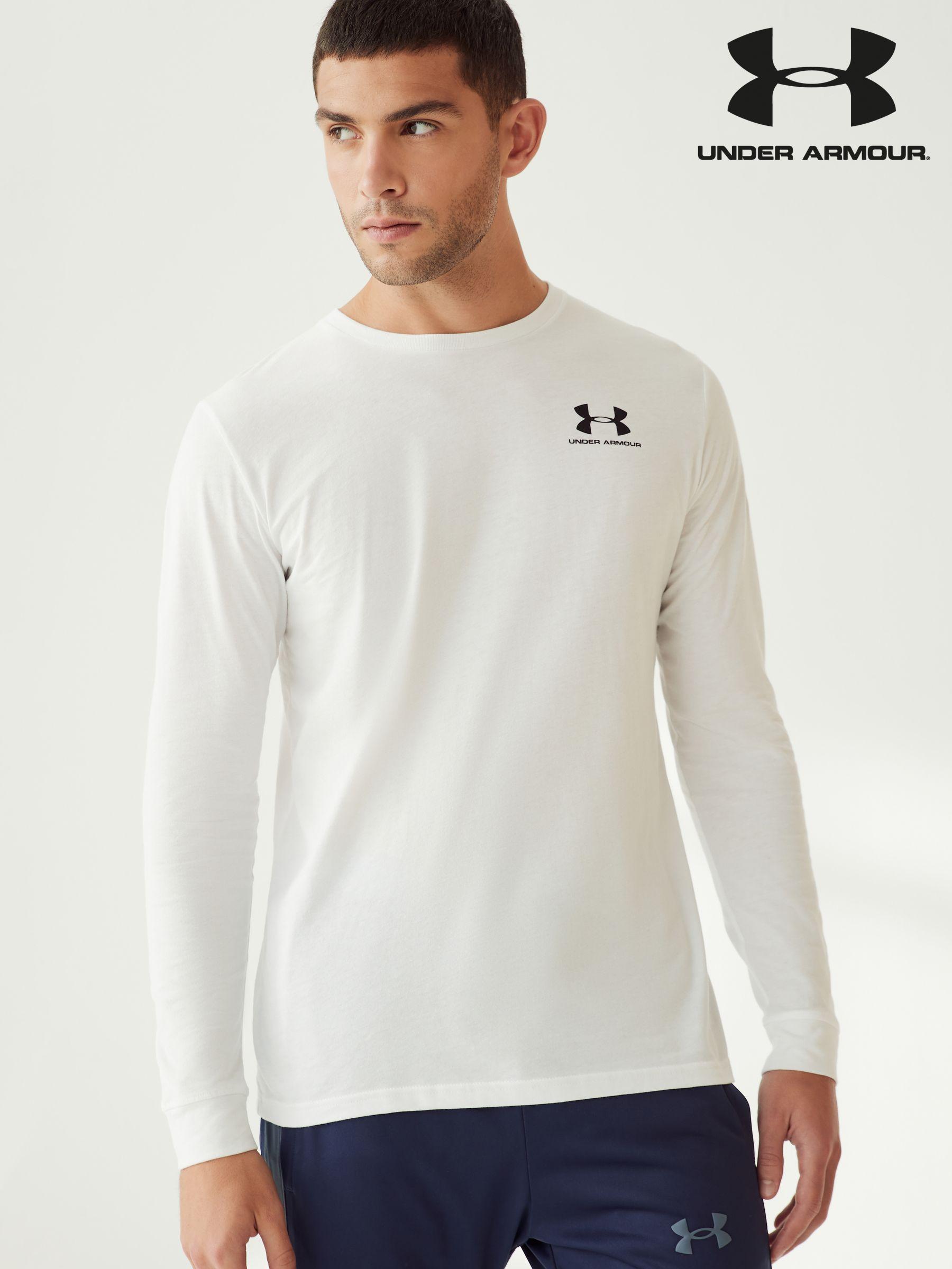 Buy Men s Under Armour T Shirts Long Sleeve Tops Online Next UK
