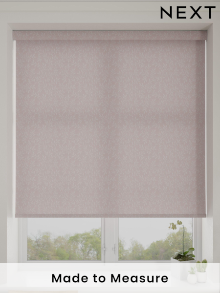 Classic Rose Pink Aston Made To Measure Roller Blind (499346) | £20