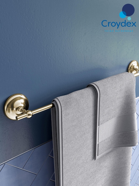 CROYDEX Grosvenor Gold Towel Rail (4Y1106) | £94