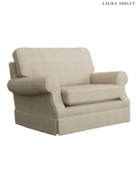 Carolyn Check/Hazelnut Natural Padstow By Laura Ashley (500596) | £1,100
