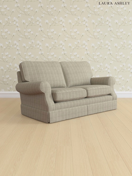 Carolyn Check/Hazelnut Natural Padstow By Laura Ashley (500596) | £1,300