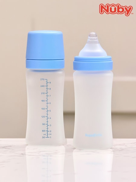 Nuby 2 Pack Rapid Bottle 9oz