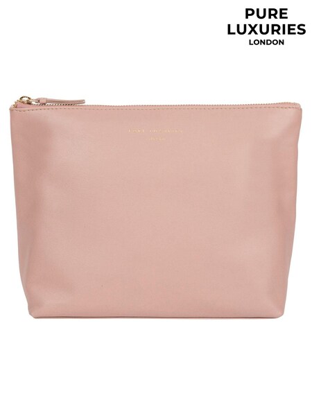 Pure Luxuries London Ealing Leather Cosmetic Pouch (502757) | £35