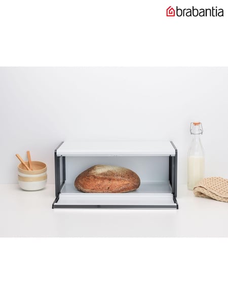 Brabantia White Fall Front Bread Bin (503529) | £40