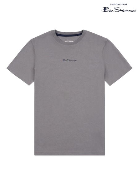Ben Sherman Grey Boys Centre Script T-Shirt (504049) | £13 - £16