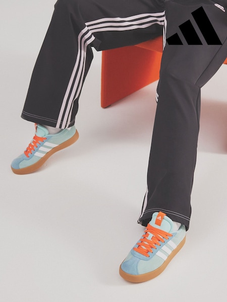 adidas Blue/White VL Court 3.0 Trainers (504344) | £60