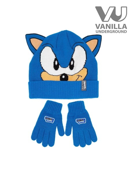 Vanilla Underground Blue Sonic Boys Hat Set (504470) | £16