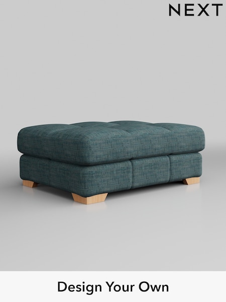 Boucle Weave Easy Clean/Dark Teal Green Brooke Deep Sit (504926) | £575