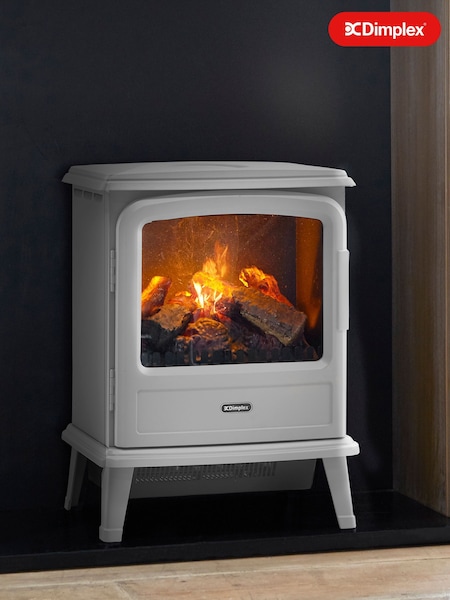 Dimplex Pebble Grey Evandale Electric Stove Fireplace (505927) | £430