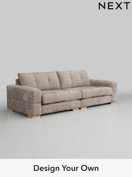 Distressed Velour/Mid Natural Brooke Deep Sit (506033) | £1,825