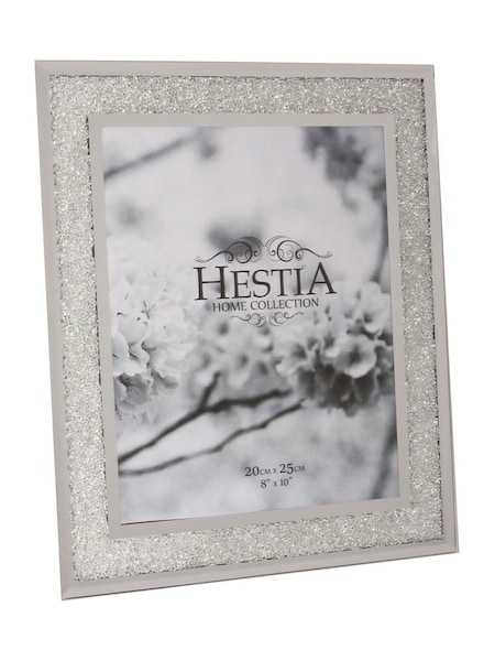 Widdop Photo Frame Crystal Edge With Border 8 X 10