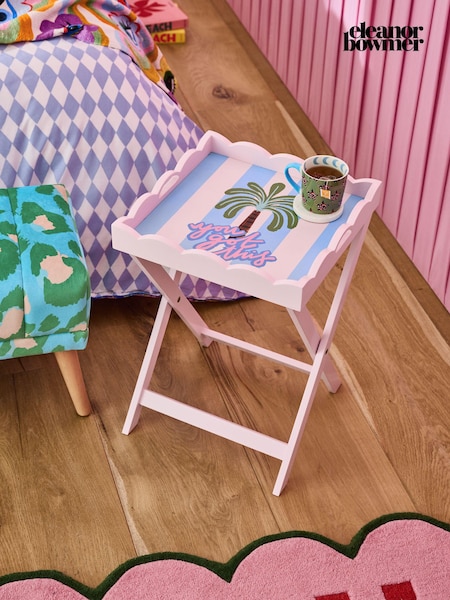 Eleanor Bowmer Pink You Got This Tray Table (509480) | £75