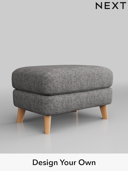Chunky Boucle Easy Clean/Light Grey Conway Relaxed Sit (511646) | £425