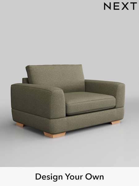 Tweedy Chenille/Mid Moss Green Clayton (512078) | £850