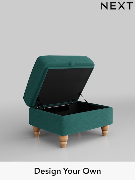 Fine Chenille Easy Clean/Dark Juniper Green Ashford Relaxed Sit (512395) | £499