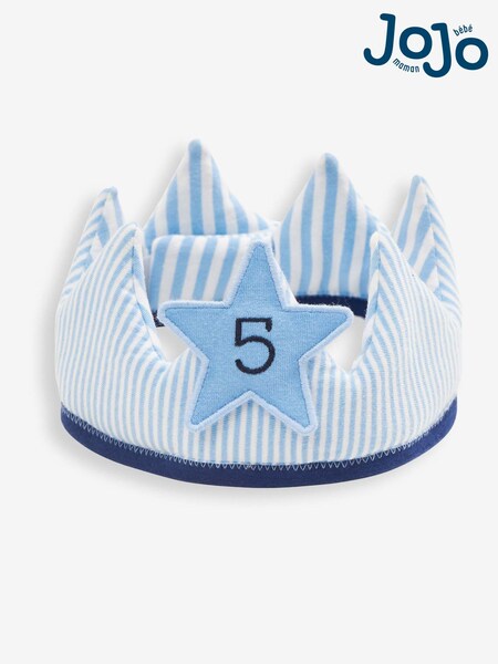 JoJo Maman Bébé Stripe Birthday Crown (512684) | £13