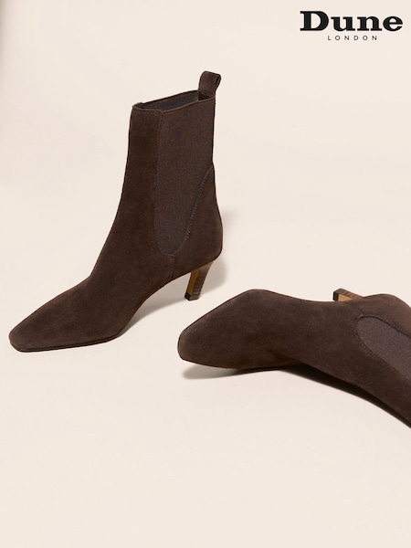 Brown - Dune London Odela Ankle Boots