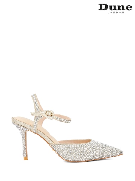 Silver - Dune London Compliments Court Shoes