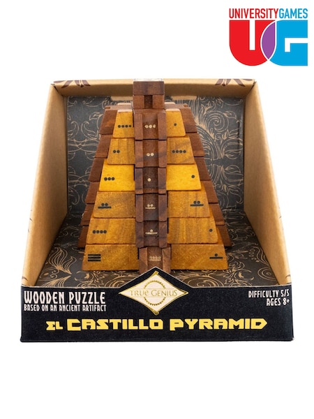 University Games Castillo Pyramid Brainteaser Puzzle