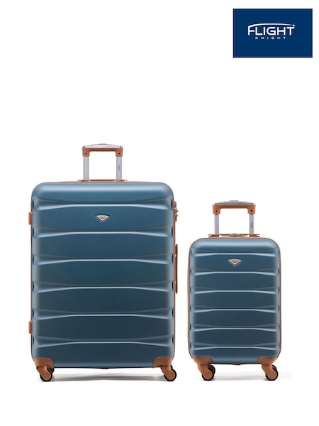 Set Of 2 Large Check-In & Small Carry-On Hardcase Travel Suitcase (515127) | £110