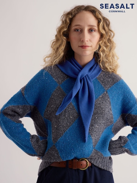 Blue - Seasalt Cornwall Annette Scarf
