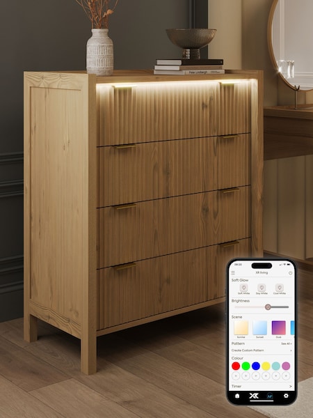 Xr Living Dakota Chest Of Drawers With App Control Light