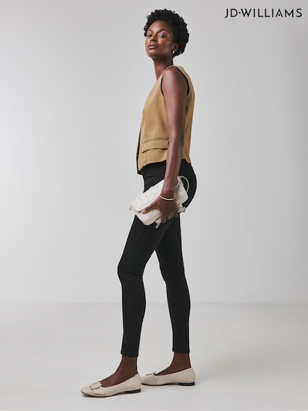 JD Williams Black Skinny Stretch Jeggings (518543) | £20
