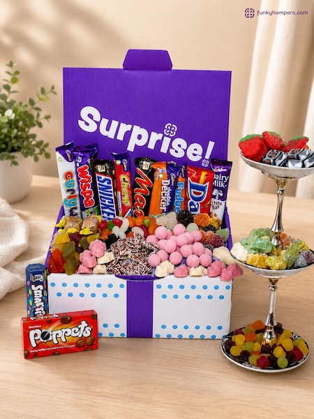 Funky Hampers Sweet & Chocolate Tuck Box