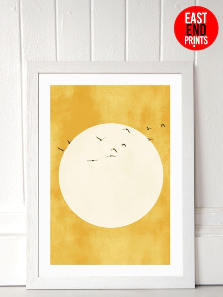 East End Prints Brown Eternal Sunshine Print by Kubistika (520409) | £50 - £130