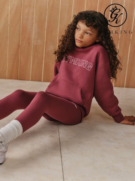 Pink - Gym King Sanctuary Jersey Leggings