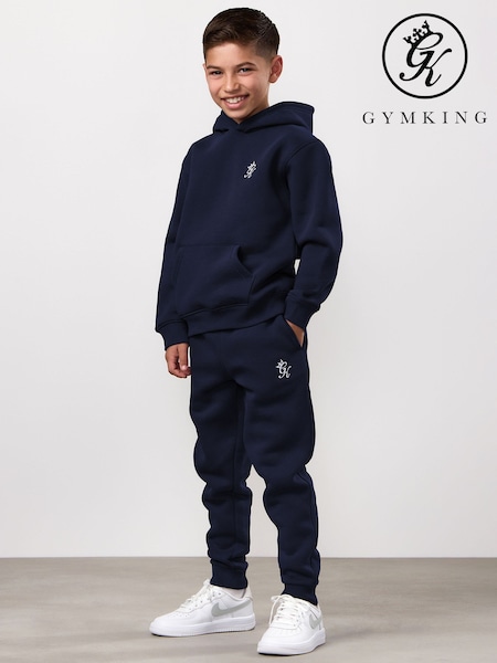 Blue - Gym King Fundamental Fleece Hoodie