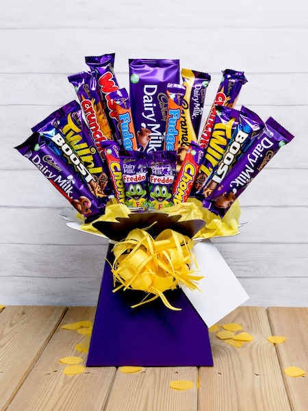 Funky Hampers The Deluxe Cadburys Chocolate Bouquet
