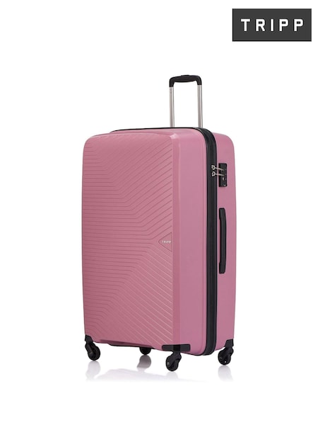 Tripp Rose Pink Large Chic 4 Wheel 77cm Suitcase (524191) | £75